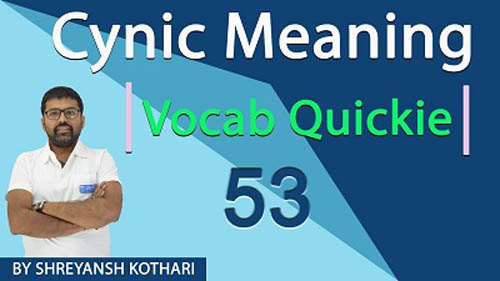  Cynic Meaning in Hindi | Learn Vocabulary | Vocabulary Words English Learn