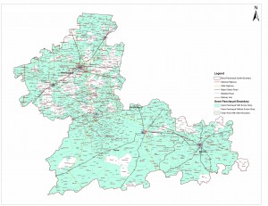 Hanumangarh Panchayat Samities And Ward Map